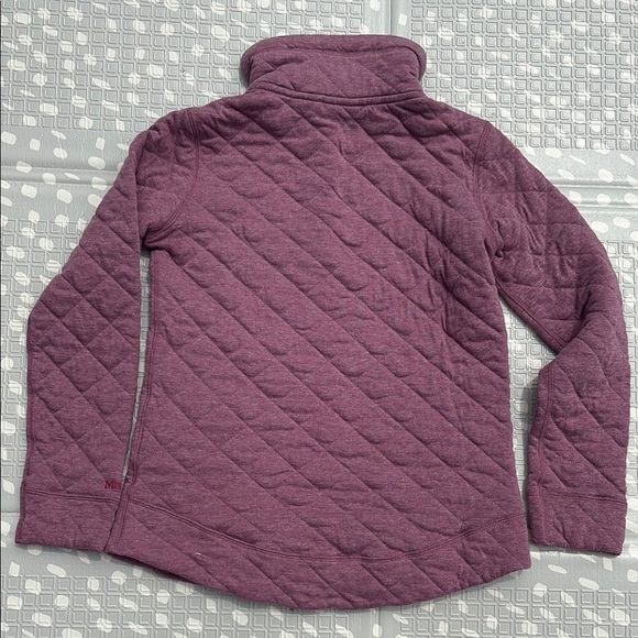 Women’s Marmot Purple Quilted Pullover Sweater - Picture 3 of 3